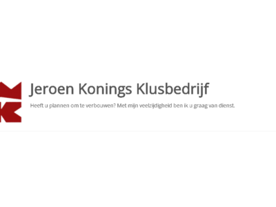 Klusbedrijf Jeroen Konings: Voor al uw renovaties en verbouwingen in Eindhoven en omstreken