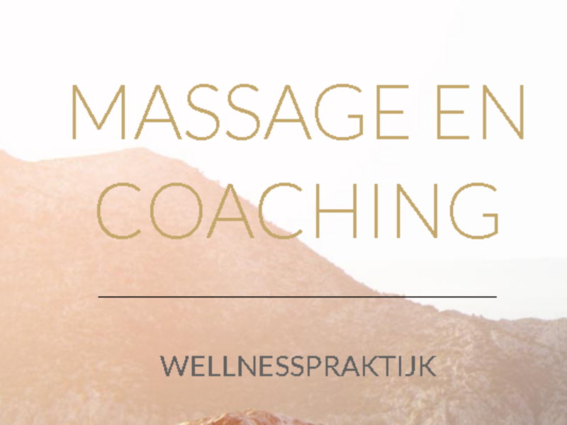 Op weg naar welzijn: Een kijkje in de wellnesspraktijk N-Joy Massage en Coaching van Rose Ruijer in Soest